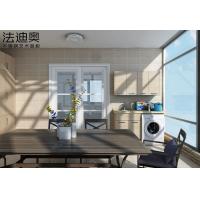 Buy cheap Light Oak Wood Grain Utility Room Storage Cabinets With Functional Storage product