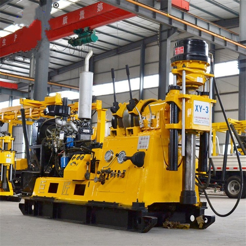400-600m Wheel Trailer Mounted Geotechnical Exploration Core Drilling Rig (XYX-3)