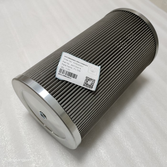 Excavator Spare Parts Hydraulic Suction Filter 860139874 For XE370D