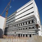 Commercial Residential High Rise Steel Structure Building For Schools Hospitals