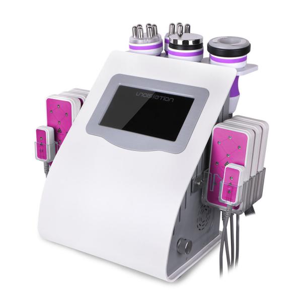 Buy cheap 635nm 650nm Lipo Laser Slimming Machine 40K 6 In 1 RF Ultrasonic Cavitation from wholesalers