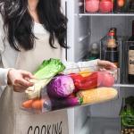 Eco Vegetable Storage Containers Refrigerator Plastic Kitchen Organizer