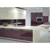 Buy cheap Modern High Gloss Lacquer MDF Kitchen Cabinets With White Quartz Stone from wholesalers