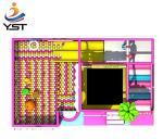 Inflatable Indoor Soft Play Equipment Stainless Steel Screws Easy To Fade