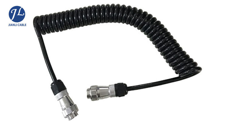 2 Channel CCTV Camera System Truck Trailer Backup Camera Cable