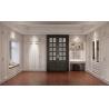 Buy cheap French-Style Elegant White And Durable Luxury Stainless Steel Walk-In Closet Cabinet from wholesalers