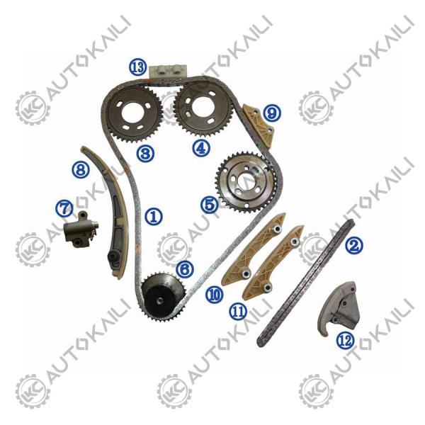 Buy cheap Plastic PA66 / PA46 Timing Chain Kit For TRANSIT Bus 2.4 TDE 04-06 from wholesalers