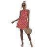 Buy cheap Anti Static Floral Casual Dress Sleeveless V Neck Split Stylish Style from wholesalers