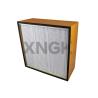 Buy cheap Plywood Particle Board Frame Cleanroom Hepa Filter 0.3 Micron For Pharmaceutical Or Food Industries from wholesalers