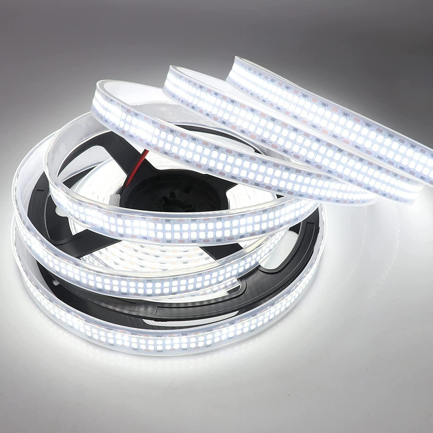 IP20 65 66 CRI 80 Flexible High Light Output LED Lights Cabinet Interiors Ribbon 60Leds/M