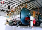10 Ton Gas Fired Industrial Steam Boiler Wns Series For Beverage Factory