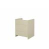 Buy cheap Durable Wooden White Small Night Stands 3 Tier Shelves Environment Friendly from wholesalers