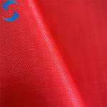 Tear Resistant 259gsm Red 210D 100 Polyester Oxford Fabric For Outdoor