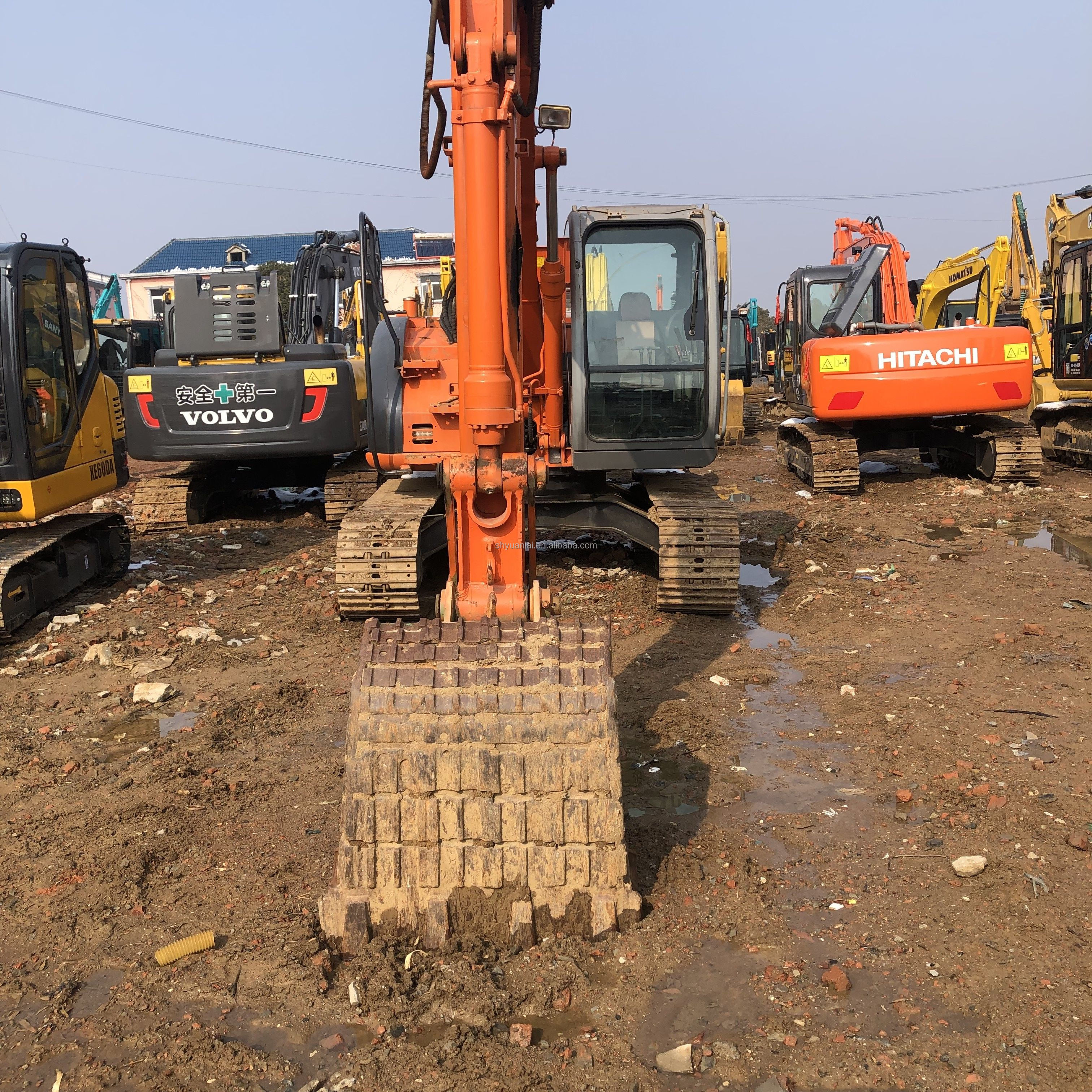 Used Hitachi ZX135 Excavator Japan ZX130 ZX120 Good Condition Operating Weight 13.5 Ton