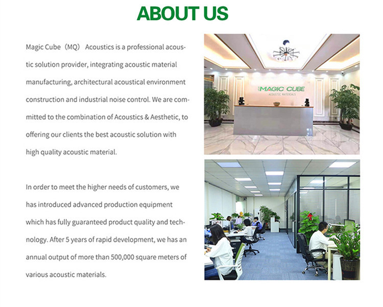 Melamine Finish Wooden Slats Wall Polyester Sound Insulation Board Panel Acoustic Slat