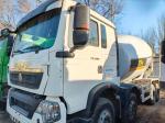 HOWO 14Cbm 2021year March Weight 31000kg Used Concrete Mixer Truck National Five