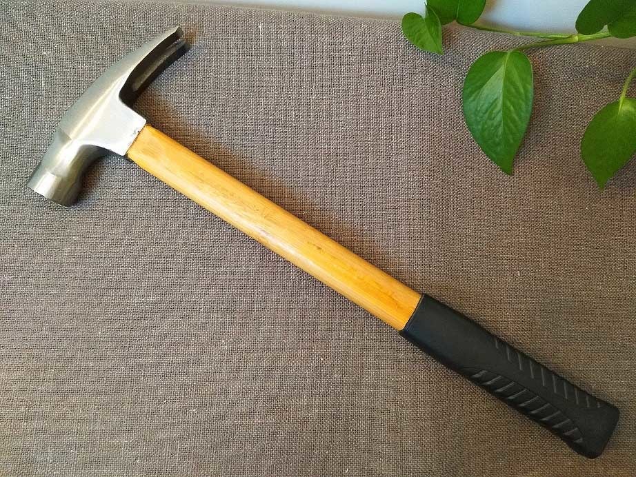 Garde A Bamboo handle polishing surface magnet antiskid Claw hammer hand construction tools