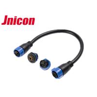 Buy cheap High Current Waterproof Data Connector , 12 Pin Waterproof Connector Plug Lock product