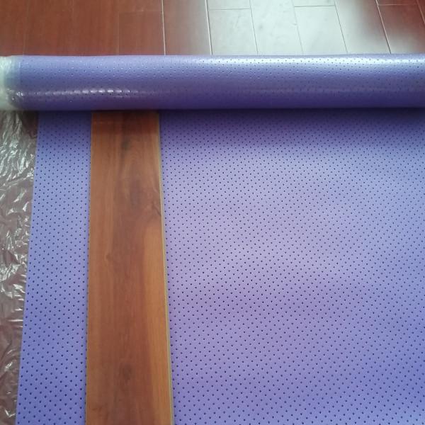 Buy cheap Purple IXPE Padding Underfloor Heating Hardwood Flooring Underlay 33kg/M3 from wholesalers