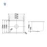 Buy cheap 1 Bowl Chemistry Lab Sink , 380*450*310mm Anti Alkali Lab Furniture Accessories from wholesalers