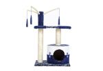 Comfortable Fabric Cat Climbing Frame Coral Fleece Material Good Breathability