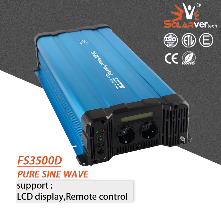 Pure Sine Wave Inverter With Wireless Controller 12V 110V 230V 3500W