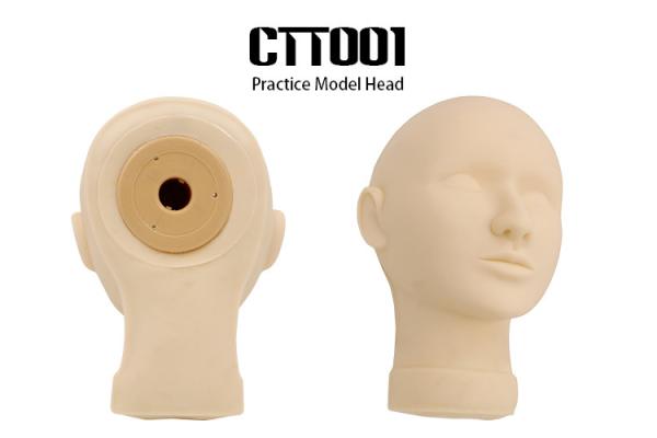 Buy cheap Washable Silica gel Practice Makeup Mannequin Heads For Beauty School from wholesalers