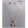 Buy cheap Custom Stainless Steel Jewelry Set Gold Necklace And Earring Set from wholesalers