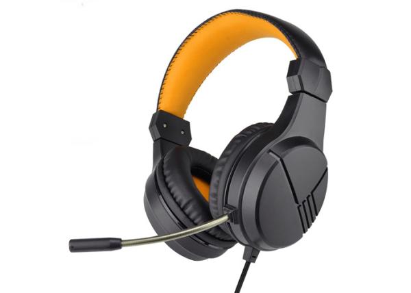 Buy cheap Comfortable Gaming Headset Ps4 Ps5 , FCC Mobile Yellow Gaming Headphones from wholesalers