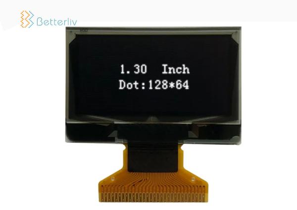 Buy cheap 30 Pin Small OLED Display 128x64 Dot 1.3 Inch White Blue Color from wholesalers