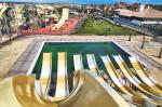 Fiberglass Slip N Fly Water Slide Ramp Fade Oxidation Resistant For Water Park