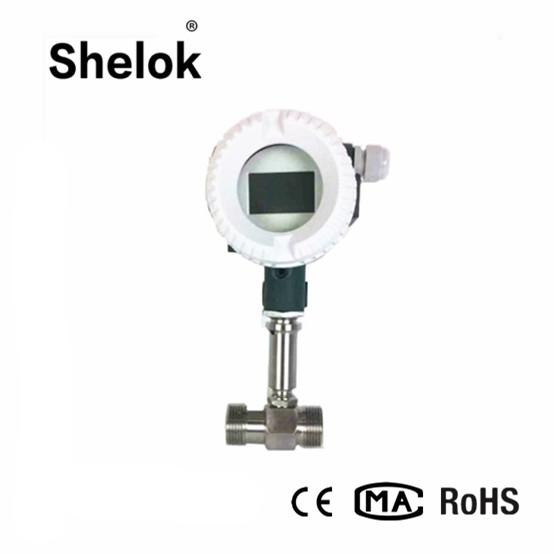 Buy cheap DN15 mechanical mini chilled water liquid soda turbine flow meter from wholesalers