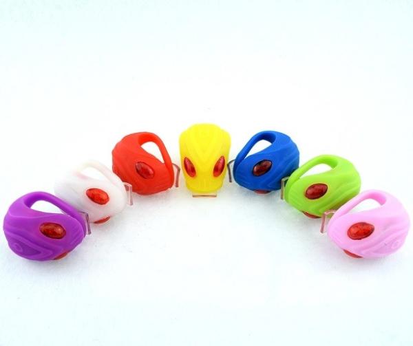 Buy cheap ABS Silicone Childrens Bike Lights 1 Lumen LED Headlight Rechargeable from wholesalers