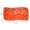 Buy cheap Orange Fondant Silicone Cake Mold Customized Sizes Sustainable For Decorating from wholesalers