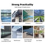 100% Virgin Greenhouse Polycarbonate Sheet Price 4mm-20mm Sun Sheets & PC