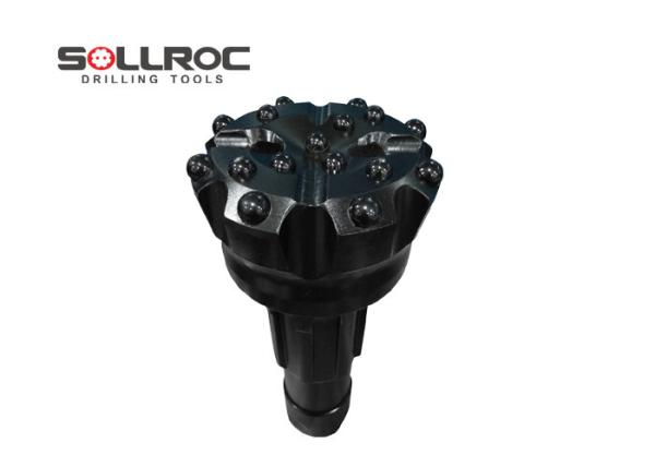 Buy cheap QL50 DTH Drill Bits Flat Face Spherical Button For Hard Rock , Good Penetration Rates from wholesalers