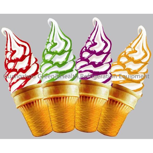 Buy cheap 3 Flavours High Efficiency Ice Cream Making Machines Auto - Cleaning from wholesalers