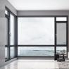 Buy cheap 70S Heat Insulation Coefficient Tempered Glass Aluminium Casement Windows for Villas from wholesalers