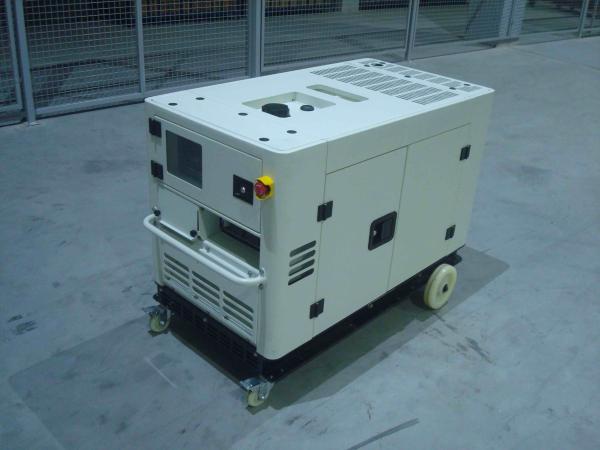 Soundproof 10kva Small Portable Diesel Generator Open Type With Intelligent