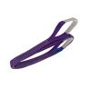 Buy cheap Purple Polyester Flat Webbing Sling Flat Web Lifting Slings ISO9000 from wholesalers