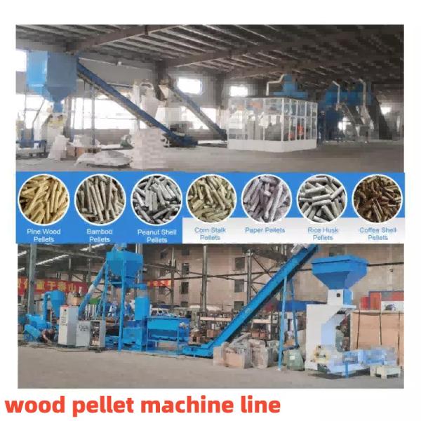 Buy cheap 800-1000kg/H Wood Pellet Production Line High Density Wood Pellet Mill from wholesalers