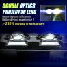 Buy cheap 3570CSP Light Source 20W 2000LM LED Mini Spot Light for Motorcycle Yellow White Color from wholesalers