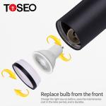 Hotel Modern LED Ceiling Spotlights Anti Glare Adjustable GU10 Downlight