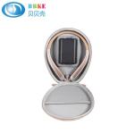 Custom Rose Gold Protective Eva Carrying Case , Splash Proof Headphone Hard Case