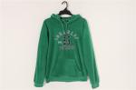 100% Polyester Children's Winter Clothes Green Blue Kids Hoodies With Strings
