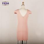 Sexy backless bodycon slim fit ladies high fashion dress casual wear dresses