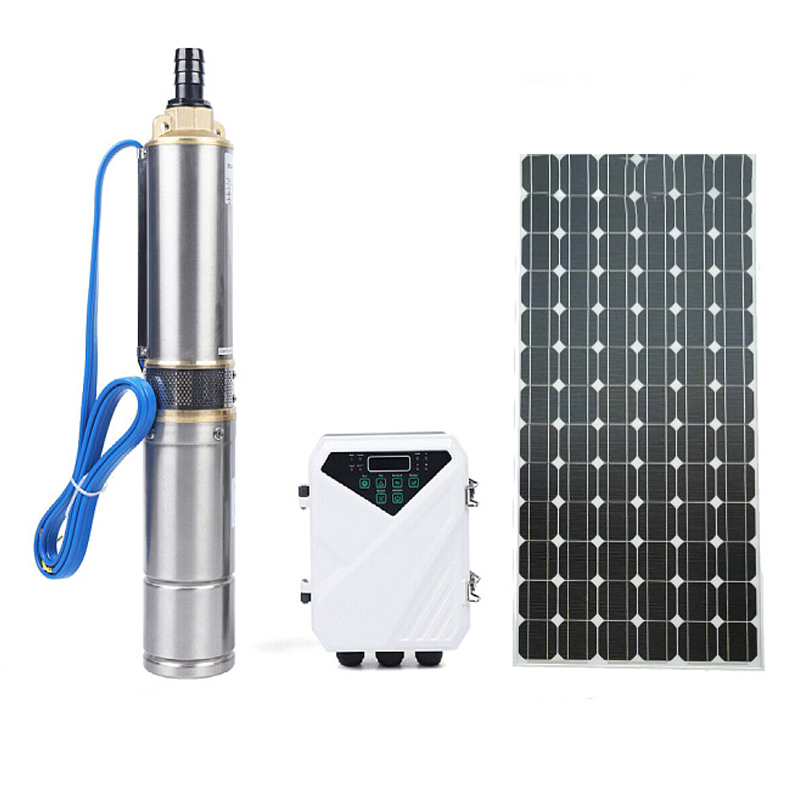 120M 4000W Solar Pump Submersible Centrifugal Pump Solar Water Pumps For Garden All-In-One Heat Pump Pv-Thermal Solar Panel