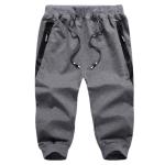 Midweight Plus Men Mesh Shorts Worsted Breathable Knitted Outdoor Men'S Pants