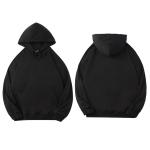 Winter 100% Cotton Polyester Sweatshirt Hoodie Solid Pattern