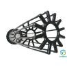 Buy cheap Aramid 12 Pleat Bag Cage Dust Collector Filter Cage from wholesalers
